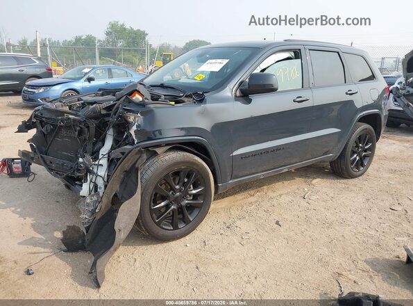 1C4RJFAGXJC273028 2018 JEEP GRAND CHEROKEE Серый Передняя левая четверть