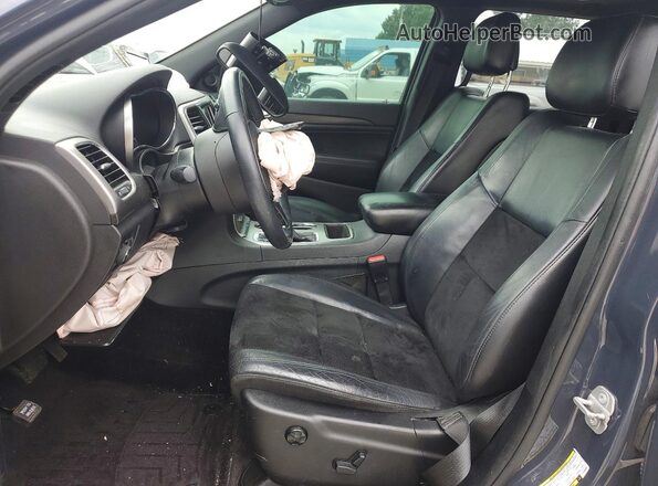 1C4RJFAGXJC335964 2018 JEEP GRAND Угольный Вид салона спереди