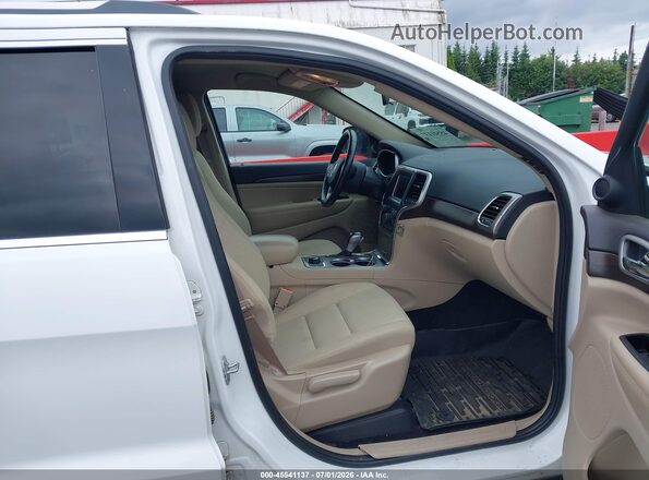 1C4RJFAGXJC452587 2018 JEEP GRAND CHEROKEE White Вид салону спереду