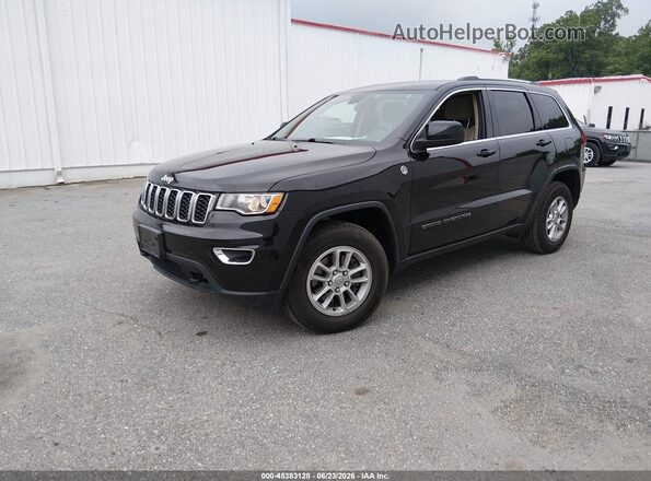 1C4RJFAGXKC836919 2019 JEEP GRAND CHEROKEE Black Առջևի ձախ երեք քառորդ տեսարան