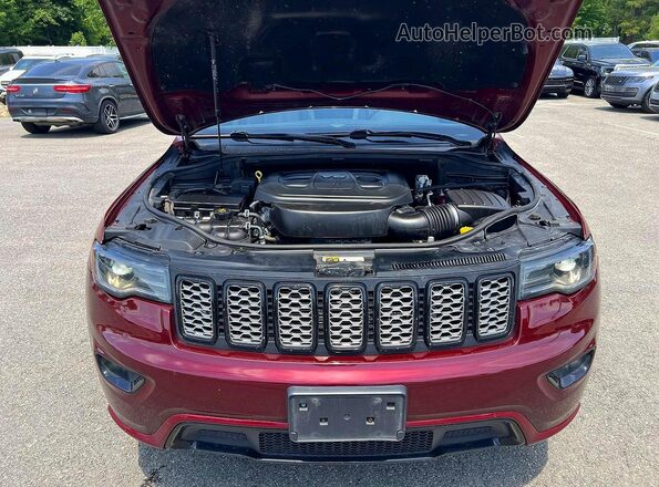 1C4RJFAGXMC581014 2021 JEEP GRAND Burgundy წინა პანელის ხედი