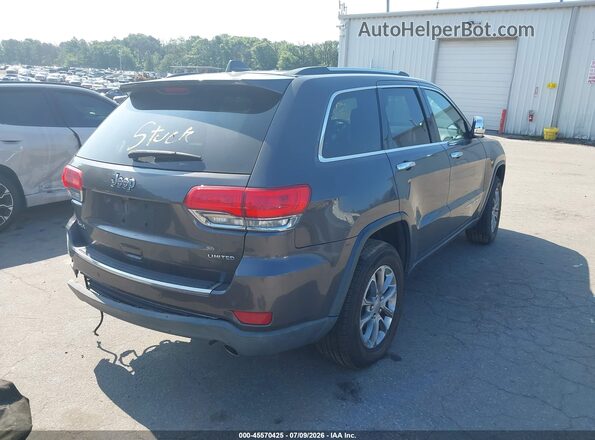 1C4RJFBG0GC328240 2016 JEEP GRAND CHEROKEE Gray Tył prawy