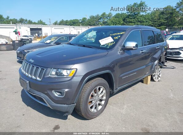 1C4RJFBG0GC328240 2016 JEEP GRAND CHEROKEE Gray Przód lewy
