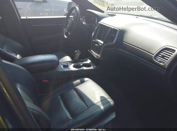 1C4RJFBG0GC328240 2016 JEEP GRAND CHEROKEE Gray Widok wnętrza z przodu