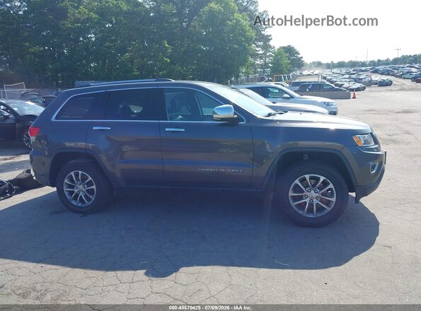 1C4RJFBG0GC328240 2016 JEEP GRAND CHEROKEE Gray Widok zestawu wskaźników
