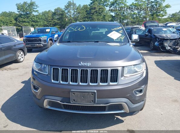 1C4RJFBG0GC328240 2016 JEEP GRAND CHEROKEE Gray Widok deski rozdzielczej