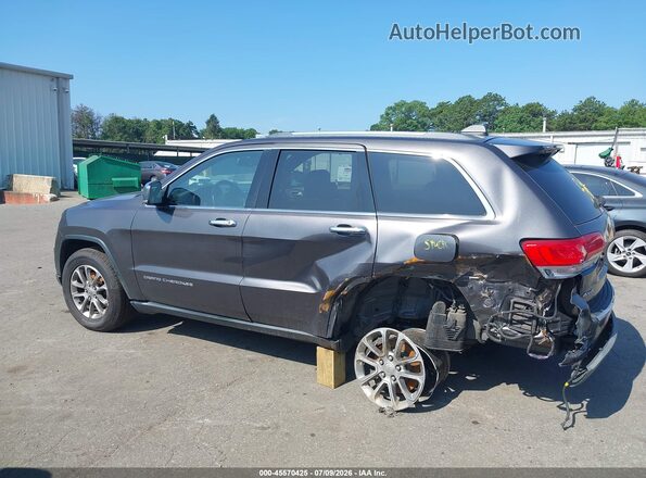 1C4RJFBG0GC328240 2016 JEEP GRAND CHEROKEE Gray Widok wnętrza z tyłu