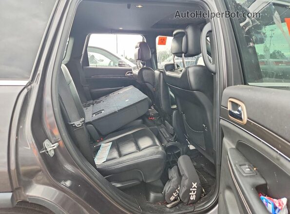 1C4RJFBG0GC351212 2016 JEEP GRAND Gray Vista de los asientos traseros