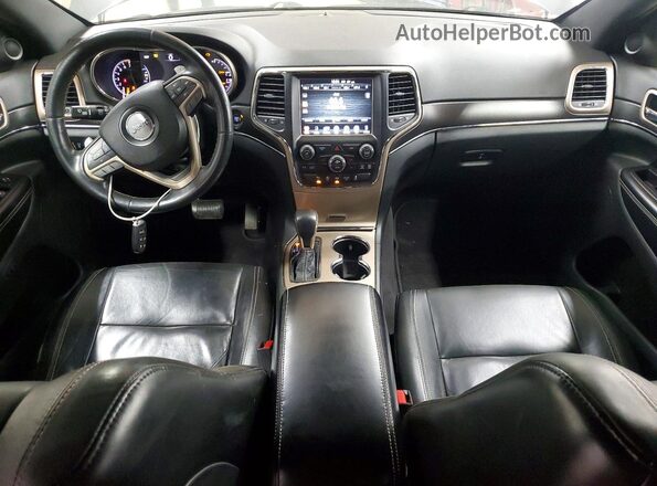 1C4RJFBG0GC414941 2016 JEEP GRAND Black Вид панелі приладів