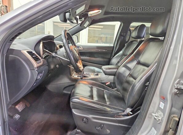 1C4RJFBG0GC425583 2016 JEEP GRAND Silver Widok wnętrza z przodu