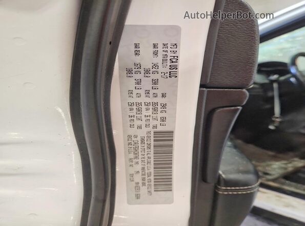 1C4RJFBG0HC807002 2017 JEEP GRAND Белый Вид наклейки с VIN-кодом