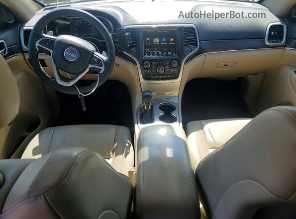 1C4RJFBG0HC808005 2017 JEEP GRAND Black Dashboard view