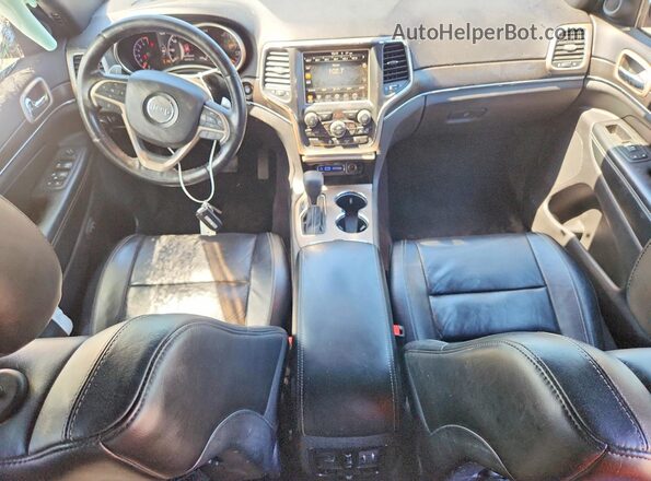 1C4RJFBG0HC872500 2017 JEEP GRAND Black Widok deski rozdzielczej