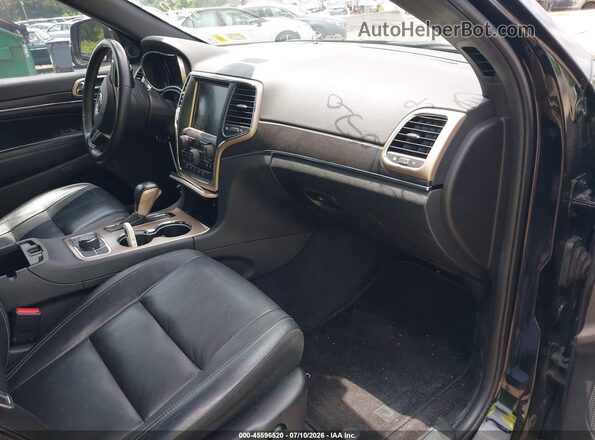 1C4RJFBG0HC873923 2017 JEEP GRAND CHEROKEE Black წინა სალონის ხედი