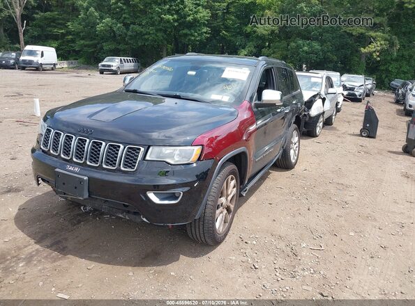 1C4RJFBG0HC873923 2017 JEEP GRAND CHEROKEE Black წინა მარცხენა ხედი სამი მეოთხედიდან