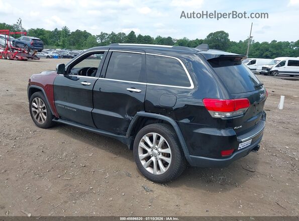 1C4RJFBG0HC873923 2017 JEEP GRAND CHEROKEE Black უკანა მარცხენა