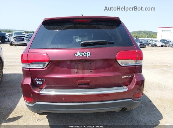 1C4RJFBG0JC143788 2018 JEEP GRAND CHEROKEE Maroon 