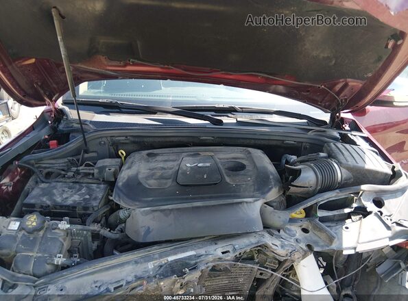 1C4RJFBG0JC143788 2018 JEEP GRAND CHEROKEE Maroon Вид ззаду