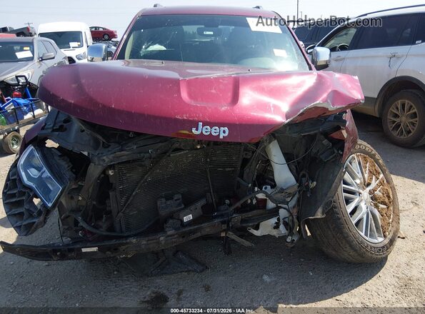 1C4RJFBG0JC143788 2018 JEEP GRAND CHEROKEE Maroon Вид спереду