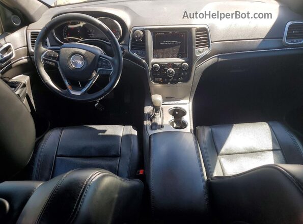 1C4RJFBG0JC338287 2018 JEEP GRAND Gray Widok deski rozdzielczej