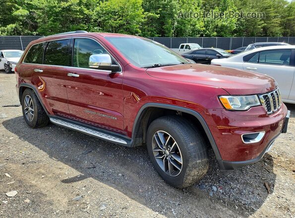 1C4RJFBG0JC363223 2018 JEEP GRAND Burgundy წინა მარჯვენა