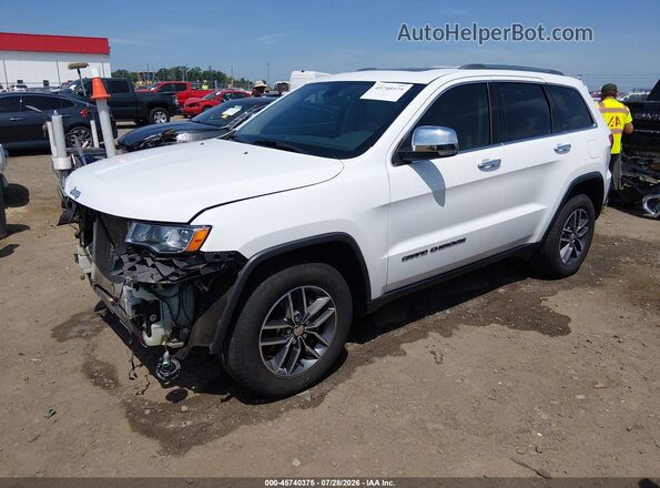 1C4RJFBG0JC441208 2018 JEEP GRAND CHEROKEE White Առջևի ձախ երեք քառորդ տեսարան