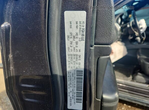 1C4RJFBG0KC712303 2019 JEEP GRAND Серый Вид наклейки с VIN-кодом