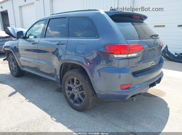 1C4RJFBG0KC785929 2019 JEEP GRAND CHEROKEE Blue Rear left