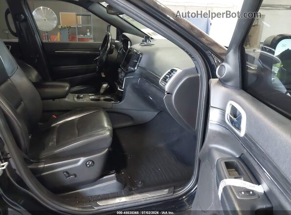 1C4RJFBG0MC634818 2021 JEEP GRAND CHEROKEE Black წინა სალონის ხედი