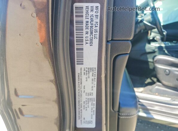 1C4RJFBG0MC735924 2021 JEEP GRAND Серый Вид подкапотного пространства