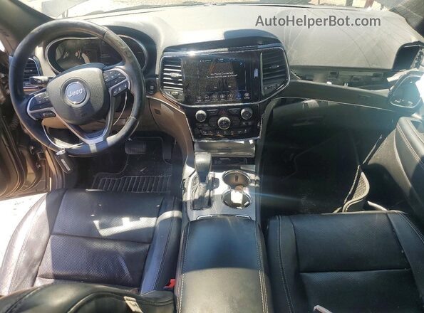 1C4RJFBG0MC735924 2021 JEEP GRAND Серый Вид панели приборов