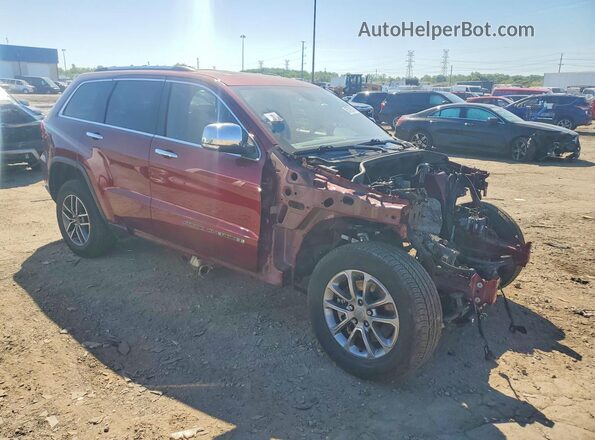 1C4RJFBG0MC826756 2021 JEEP GRAND Burgundy Przód prawy