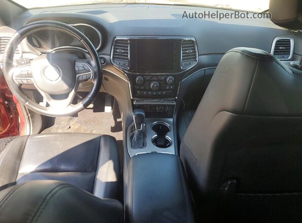 1C4RJFBG0MC826756 2021 JEEP GRAND Burgundy Widok deski rozdzielczej