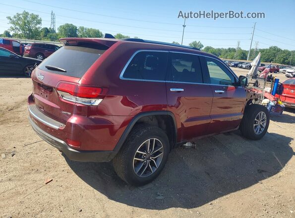 1C4RJFBG0MC826756 2021 JEEP GRAND Burgundy Tył prawy