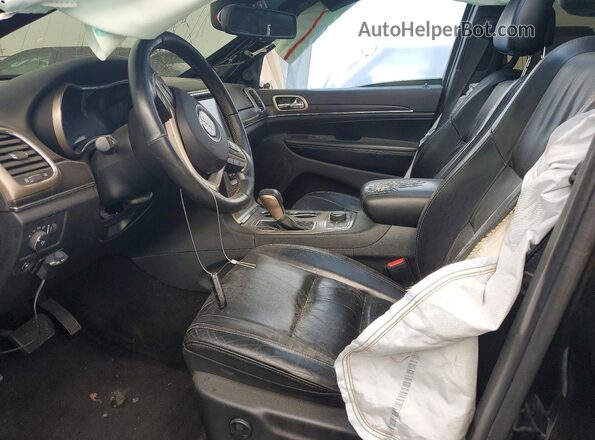 1C4RJFBG1GC317327 2016 JEEP GRAND Black Вид салону спереду