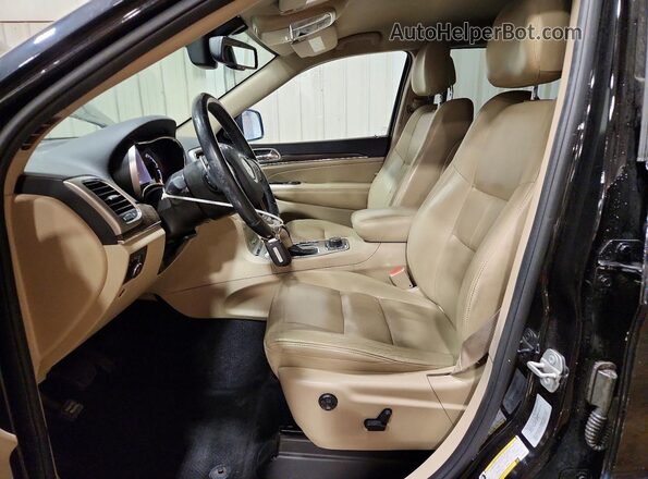 1C4RJFBG1GC326657 2016 JEEP GRAND Black Front interior view
