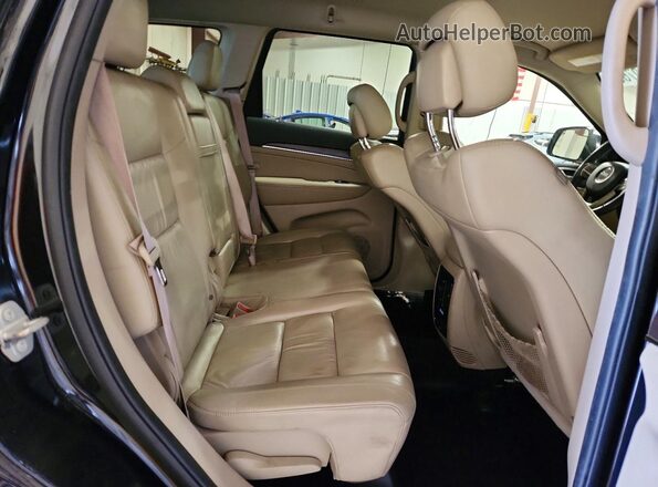 1C4RJFBG1GC326657 2016 JEEP GRAND Black Rear interior view