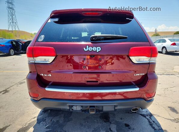 1C4RJFBG1GC328148 2016 JEEP GRAND Burgundy Vista trasera