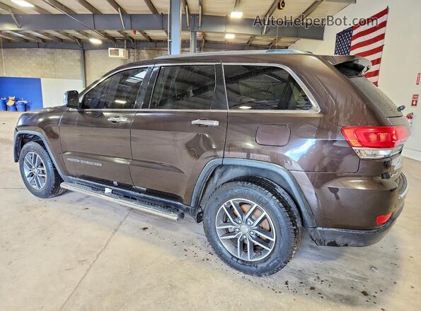 1C4RJFBG1HC604409 2017 JEEP GRAND Brown Задня ліва чверть