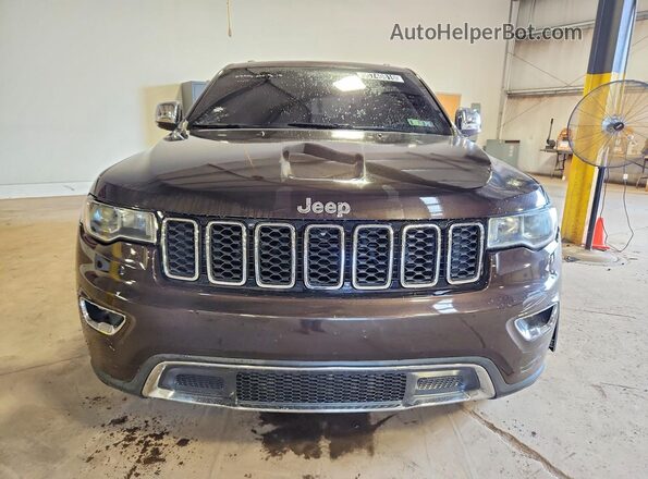 1C4RJFBG1HC604409 2017 JEEP GRAND Brown Вид спереду