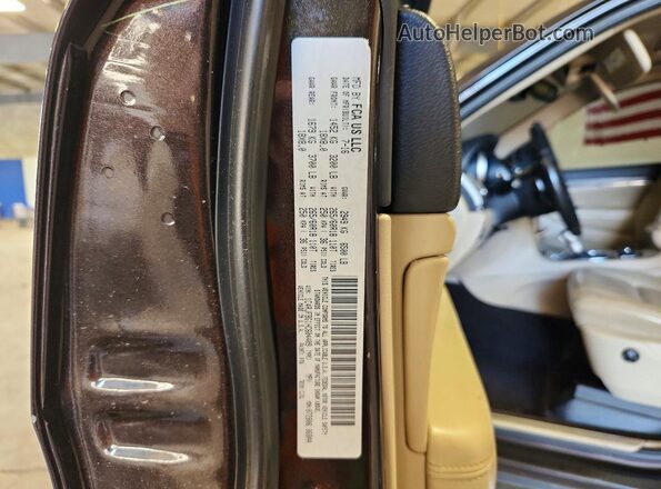 1C4RJFBG1HC604409 2017 JEEP GRAND Brown Вид наклейки з VIN-кодом