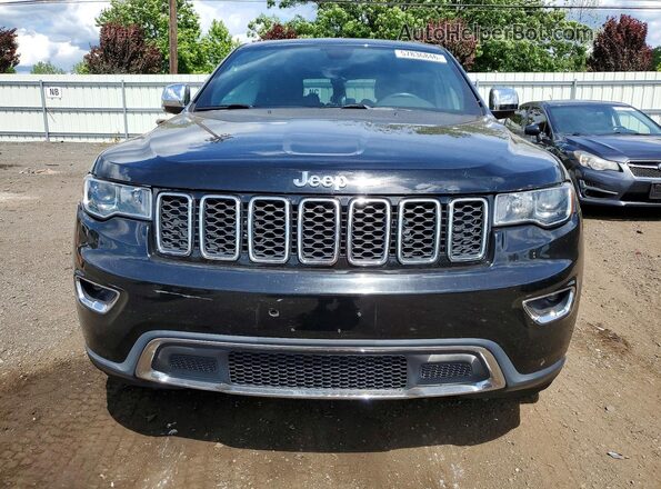 1C4RJFBG1HC632002 2017 JEEP GRAND Black წინა ხედი