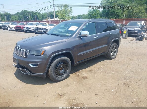 1C4RJFBG1HC744539 2017 JEEP GRAND CHEROKEE Серый Передняя левая четверть