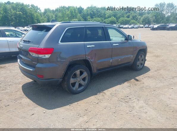 1C4RJFBG1HC744539 2017 JEEP GRAND CHEROKEE Серый Задняя правая четверть