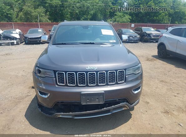 1C4RJFBG1HC744539 2017 JEEP GRAND CHEROKEE Серый Вид щитка приборов