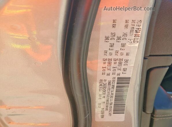 1C4RJFBG1HC841241 2017 JEEP GRAND Silver VIN კოდის სტიკერის ხედი