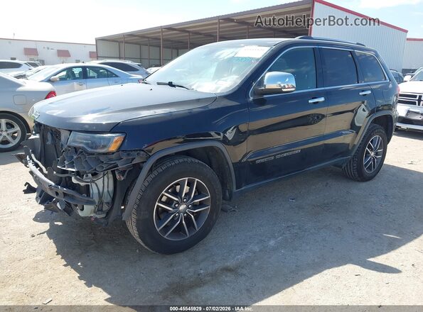 1C4RJFBG1HC879701 2017 JEEP GRAND CHEROKEE Black Vista tres cuartos delantera izquierda