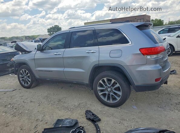 1C4RJFBG1JC417225 2018 JEEP GRAND Серебряный Задняя левая четверть
