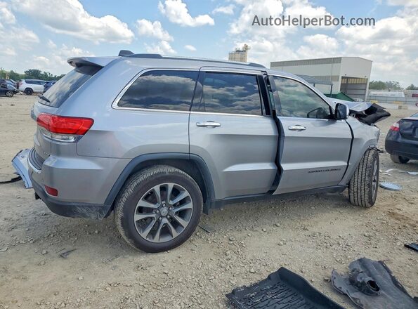 1C4RJFBG1JC417225 2018 JEEP GRAND Серебряный Задняя правая четверть