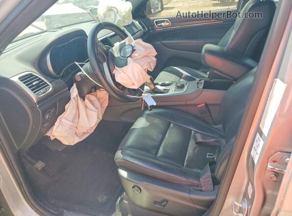 1C4RJFBG1JC417225 2018 JEEP GRAND Серебряный Вид салона спереди